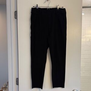 Black jersey pants